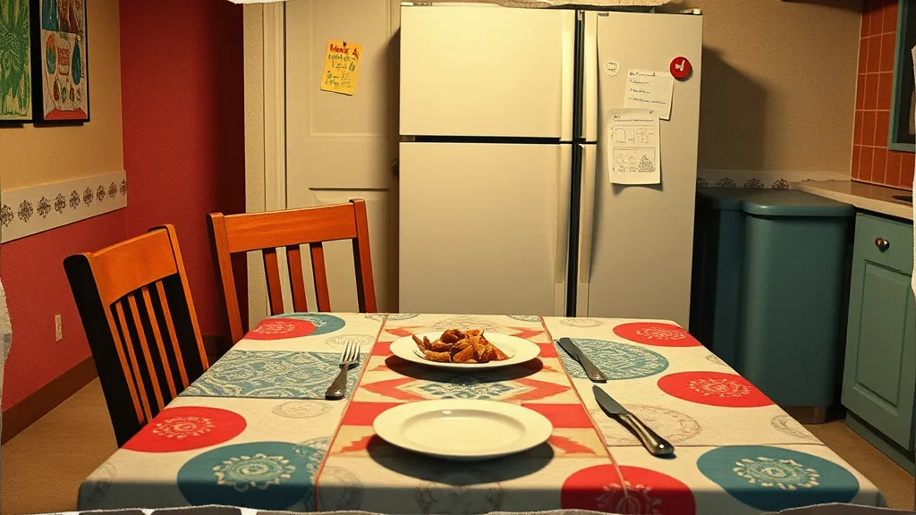 Empty Dinner Table